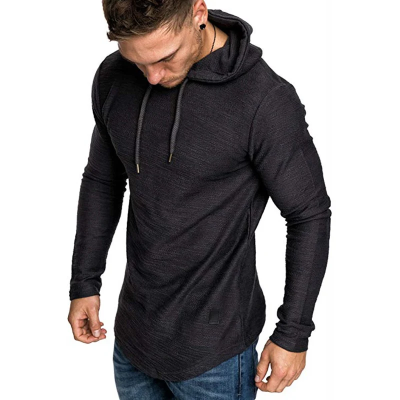 2022 New Men Brand Solid Color Sweatshirt - Image 12