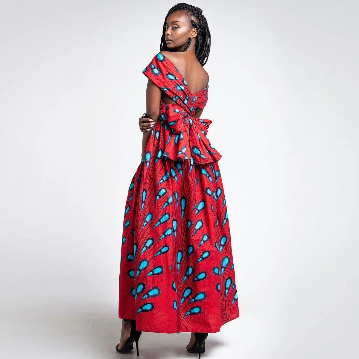 Sexy African Dresses for Women Print Clothing Formal Dresses Party Wear Sexy Ladies Clothes - Image 8