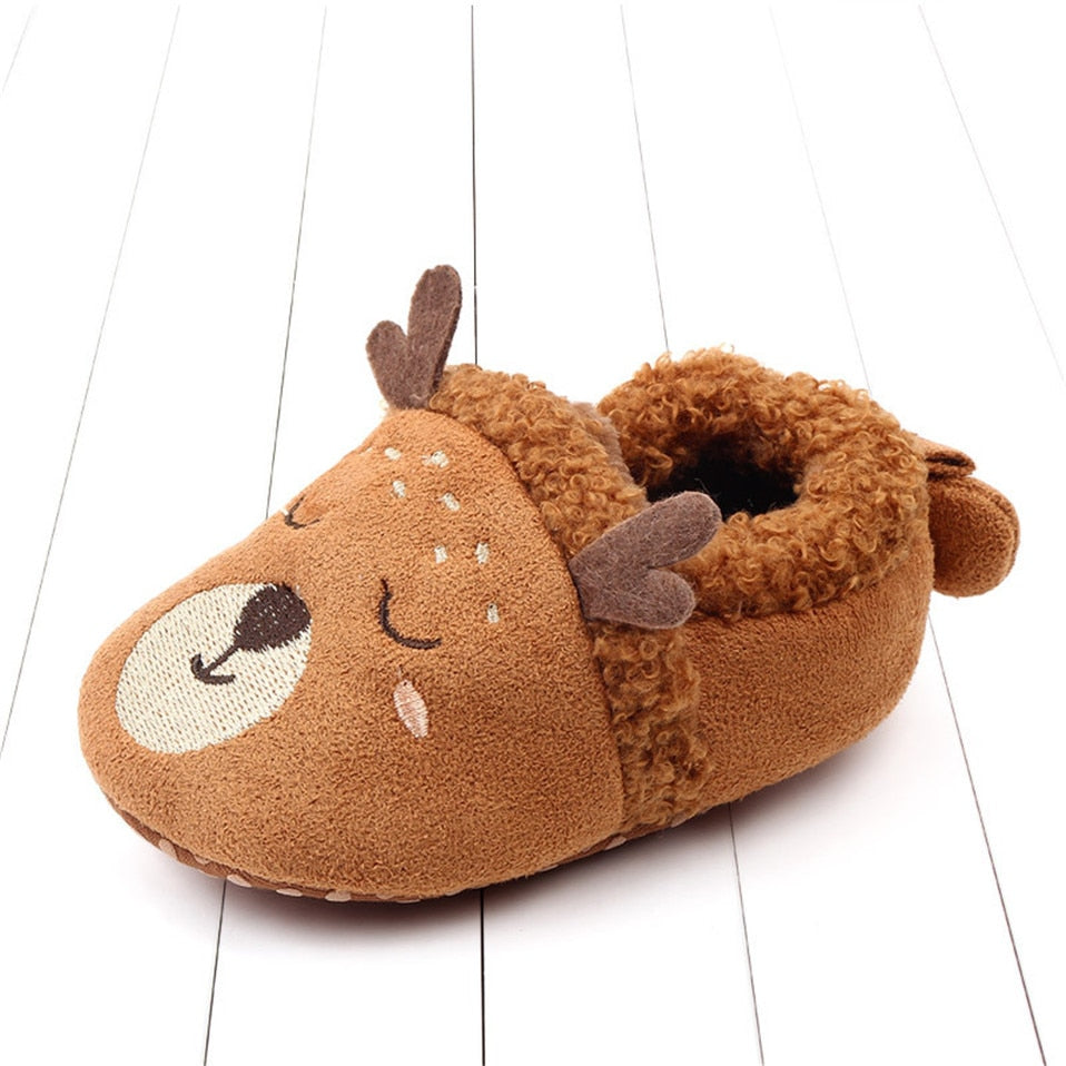 Baby Shoes Adorable Infant Slippers Toddler Baby Boy Girl Knit Crib Shoes - Image 10