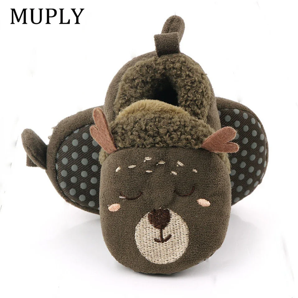 Baby Shoes Adorable Infant Slippers Toddler Baby Boy Girl Knit Crib Shoes - Image 14