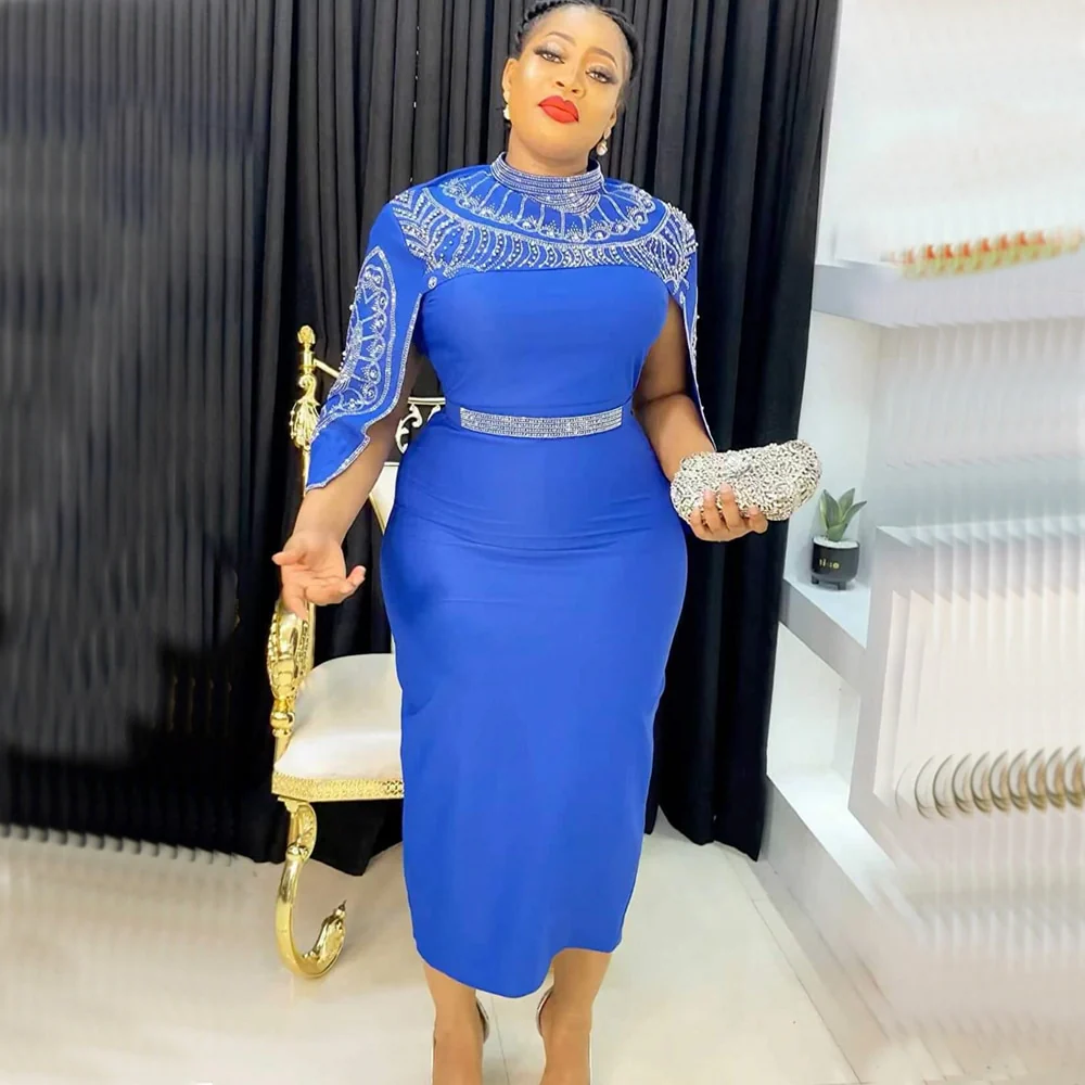 Elegant African Evening Dresses for Women Dashiki Ankara Outfits Gown Plus Size Turkey Wedding Party Long Maxi Dress 2023 New - Image 7
